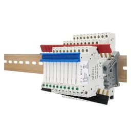 10pcs Rail Relay 5V 12V 24V Slim Relay Module 41F 6A 41F-5-ZS 41F-12-ZS 41F-24-ZS 30VDC(10PCS 12V)