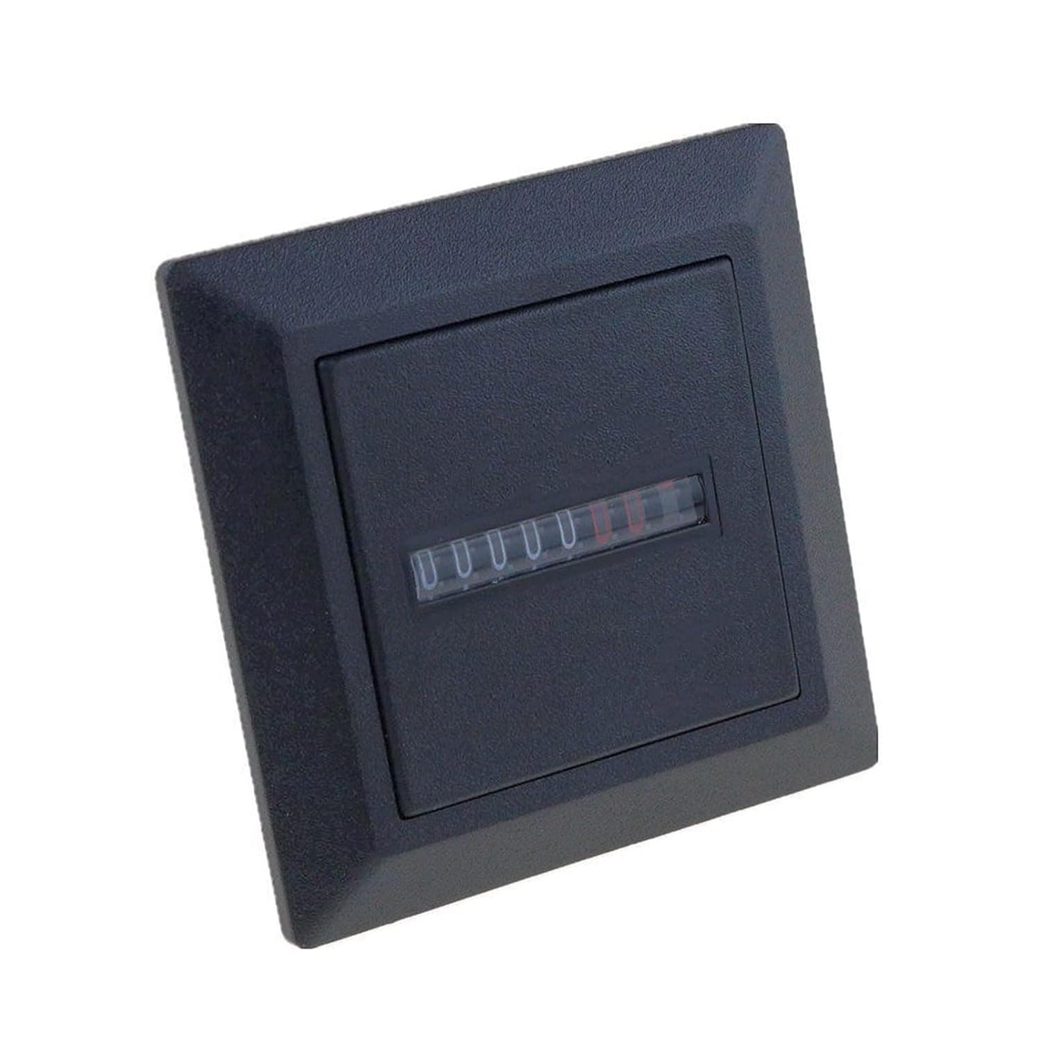 New 50Hz AC 24V 110V 220v Hour Meter Non-Resettable Square Sealed Hours Timer Meter Gauge Counter HM-1 (Color : AC 24V, Size : 60HZ)