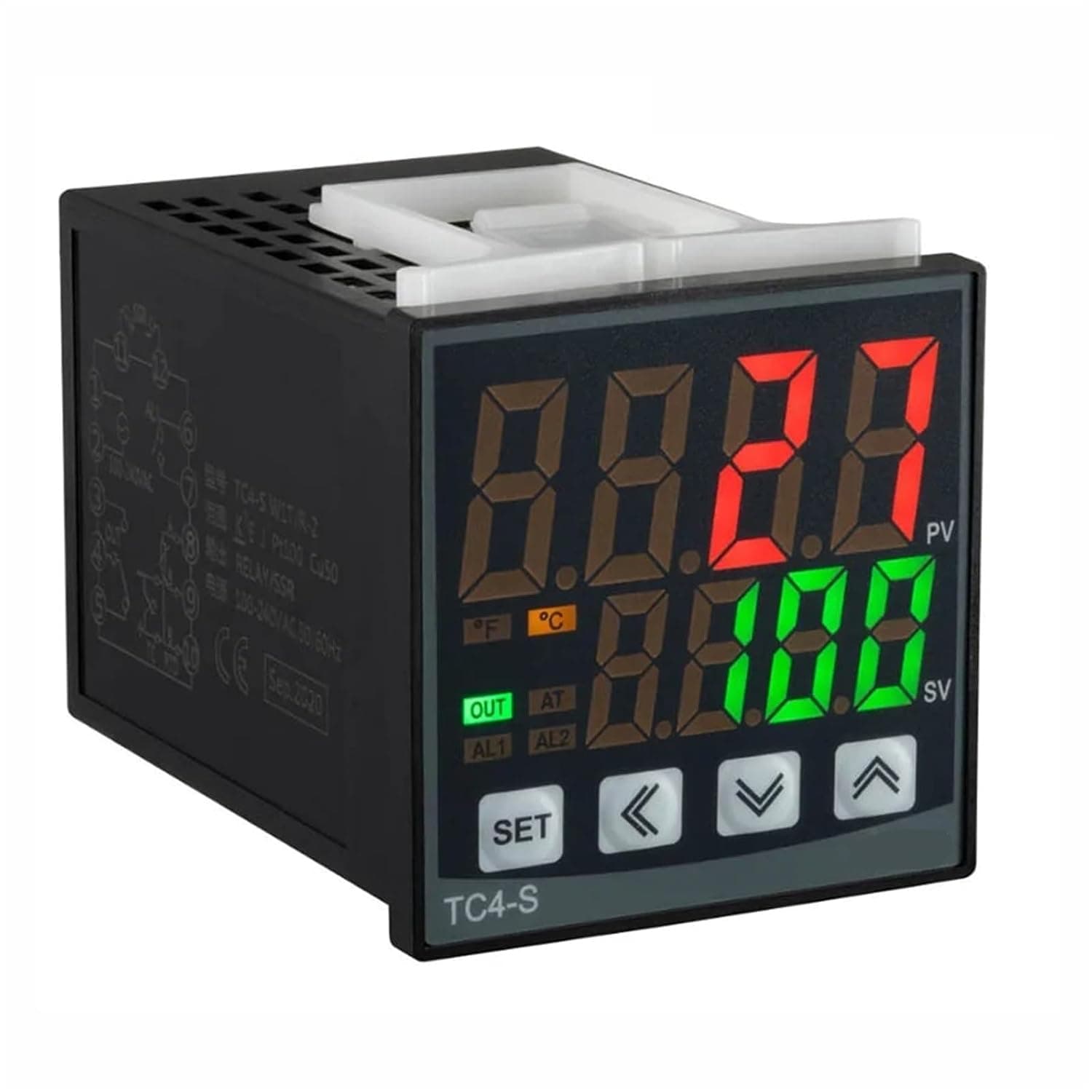 TC4 Digital PID Thermostat Temperature Controller 220V Heating Temperature Control(96x96 Relay and SSR)