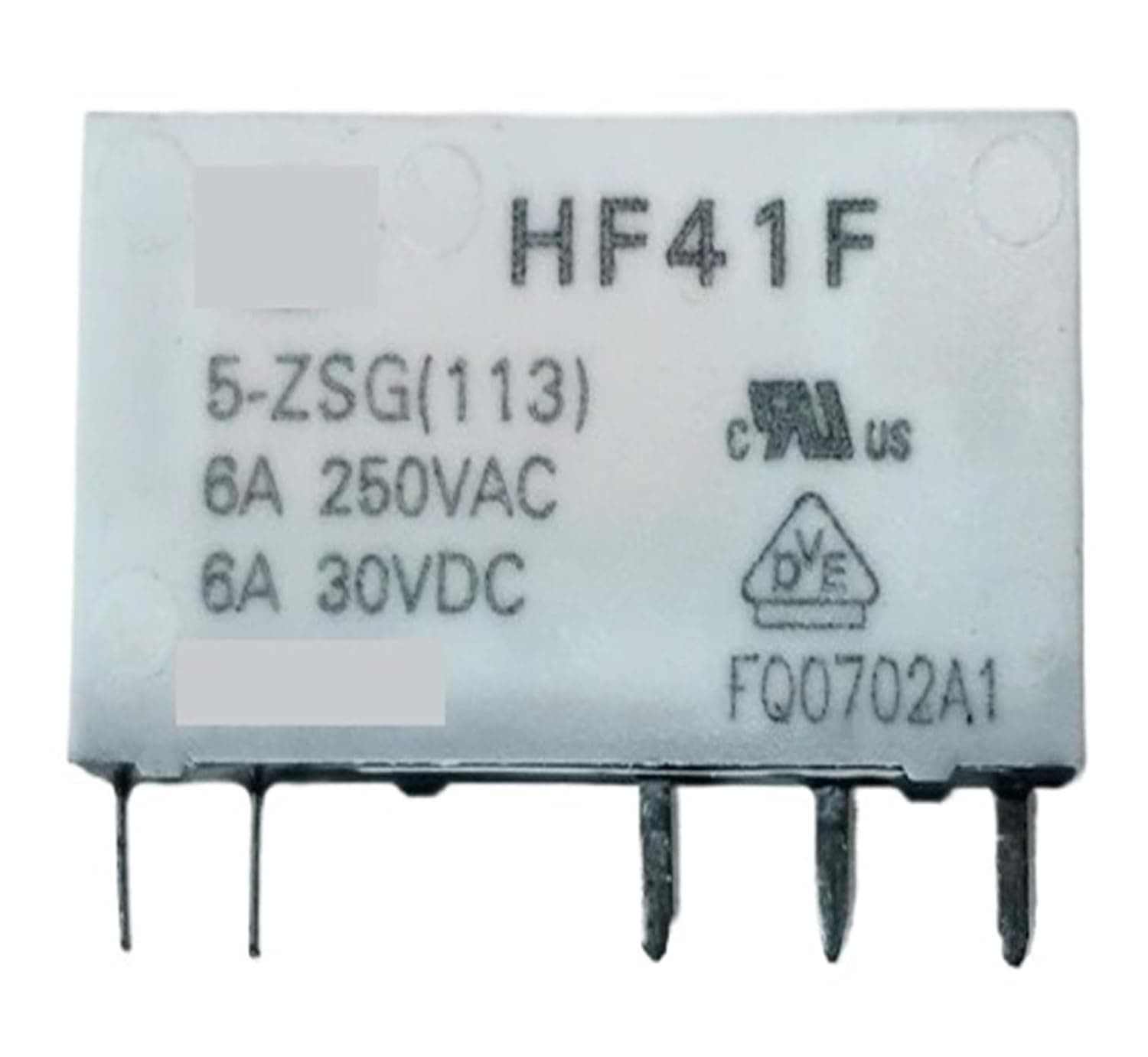41F-1Z-C2-1 HF41F 5V 12V 24V 6A 1CO Slim Relay Mount On Screw Socket(Jumper 1PC Red)