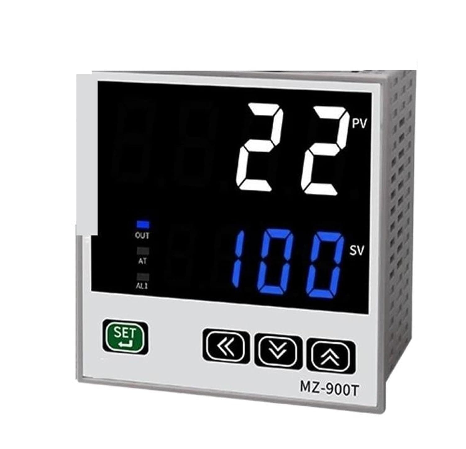 High Precision Adjustable Digital LED Display PID Temperature Controller E/K/J Type Thermocouple Sensor Relay SSR Double Output(MZ-700T)