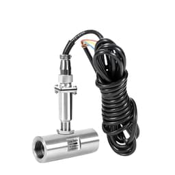Turbine Flowmeter Sensor 304 Stainless Steel Pulse Output Thread Connection