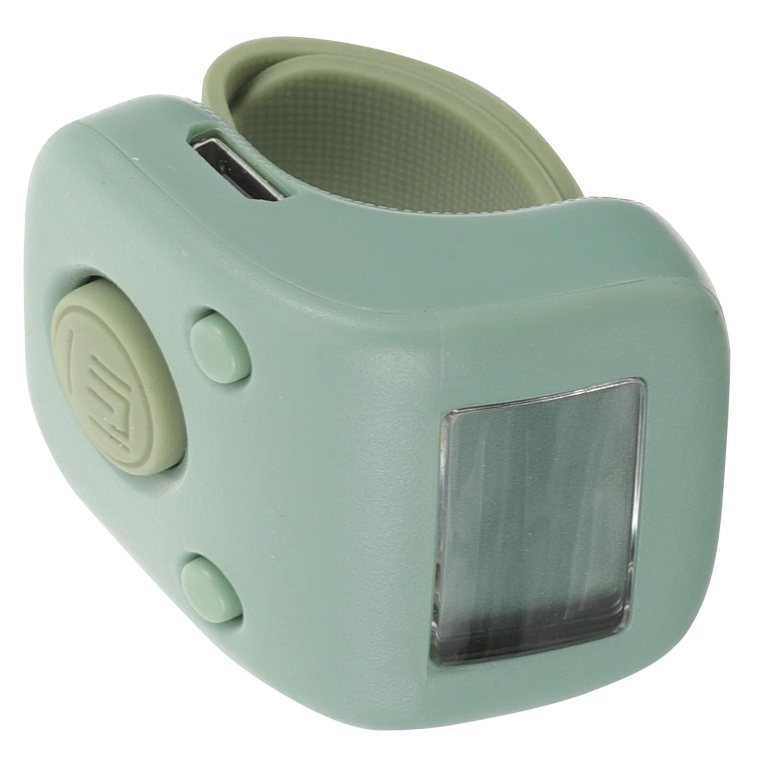 Digital Finger Counter USB Charging with Ring, Six-Digit Screen