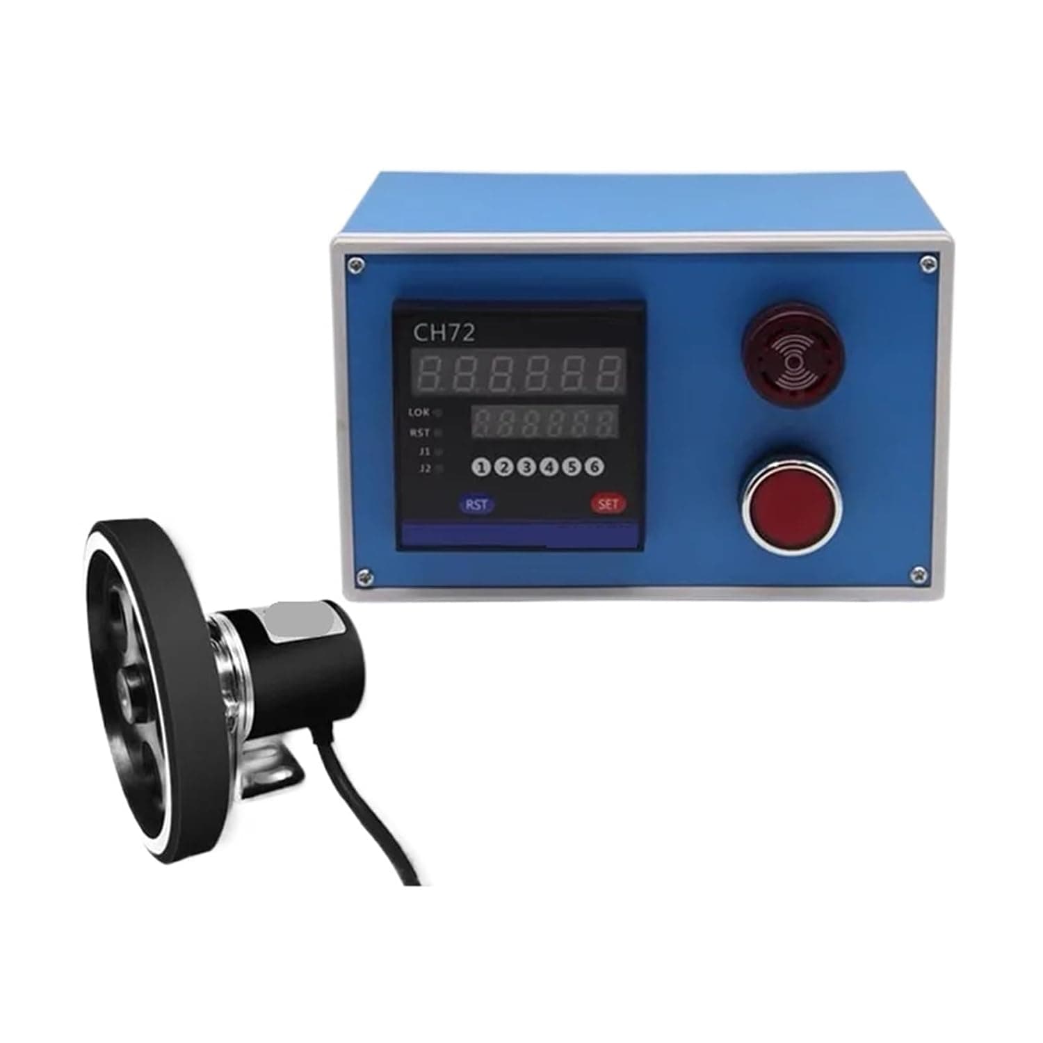 Electronic Digital Display Length Counter Meter Length Measurement Roller Length Measurement Tool with Encoder and Alarm
