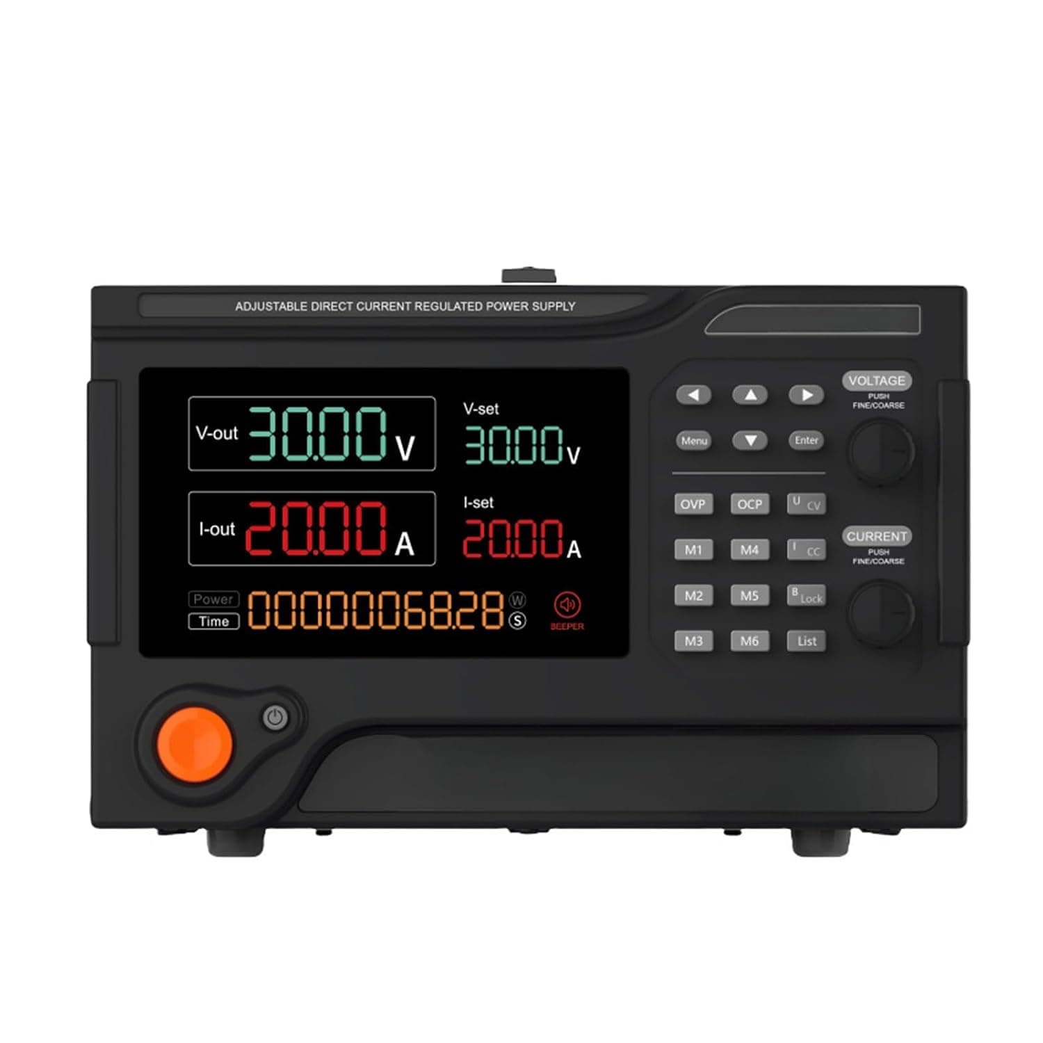 Lab Programmable DC Power Supply 300V 10A 100mV 10mA RS232 RS485 USB